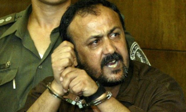 British activists attempt to set up statue of terrorist Marwan Barghouti in Parliament Square