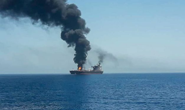 Cargo vessel struck by drone attack in Gulf, Iraqi officials say