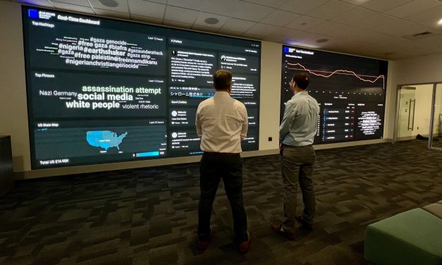 Take a look at the antisemitism command center inside Gillette Stadium