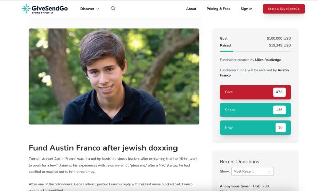 Far-right YouTuber raises nearly $20K for Cornell student who said he was ‘not interested in working for a jew’