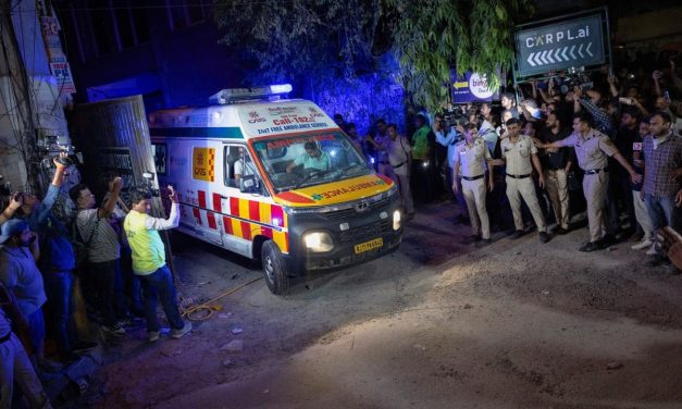 Fire in Delhi hotel kills at least 21, police say