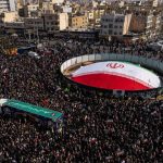 Iran releases videos of crowds celebrating renewed attacks on Israel