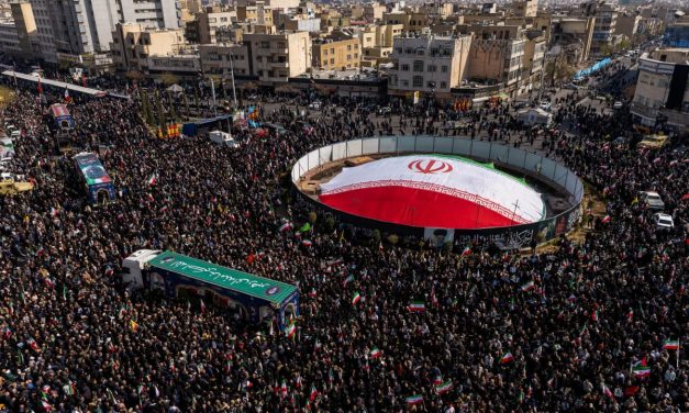 Iran releases videos of crowds celebrating renewed attacks on Israel