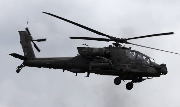 Crew rescued after US Apache helicopter goes down near Strait of Hormuz