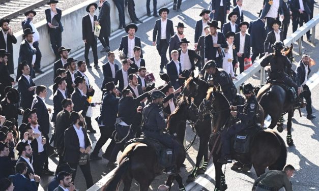 Seventeen haredi anti-draft protestors indicted after breaking into chief of military police’s home