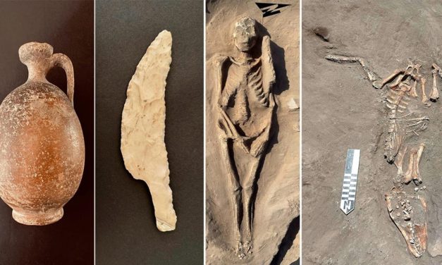 Ancient Greco-Roman cemetery unearthed at archaeological site in Egypt’s Nile Delta