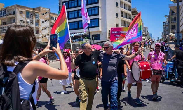 Demonstrators denied entry to Tel Aviv Pride Parade over anti-Ben-Gvir shirt, protest signs