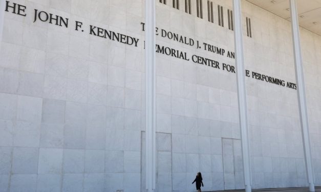 Trump’s name removed from Kennedy Center in predawn operation