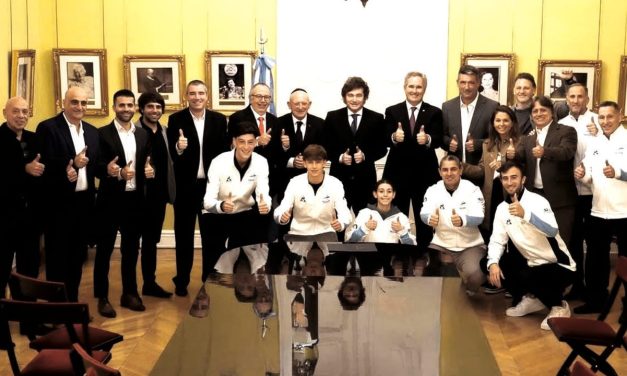 Argentine President Milei hosts Argentine Maccabiah delegation