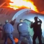 One killed as light aircraft crashes, catches fire on Texas highway