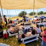 The shoreline that holds: October 7 post-trauma therapists embark on a healing retreat