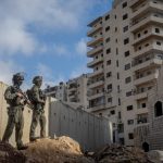IDF soldiers searching Beit Aryeh for two suspects after terrorist infiltration sirens sound