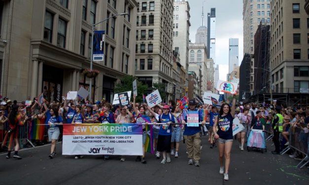 A tale of two marches: LGBTQ Jews face cheers, heckles at NYC Pride