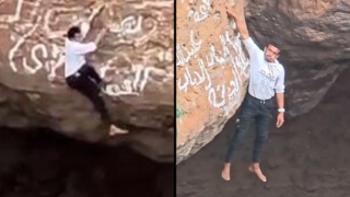 No safety net: daring ‘Spider-Man of Yemen’ dies after volcano stunt goes wrong