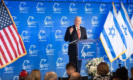 At Republican Jewish gala, NY gubernatorial hopeful Bruce Blakeman casts race as a fight against Mamdani