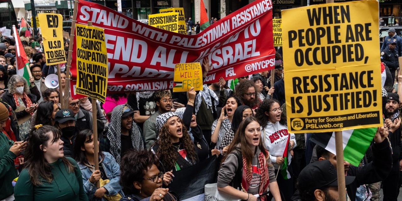 Avila Chevalier attended Oct. 8 pro-Palestinian rally that Mamdani and Lander condemned