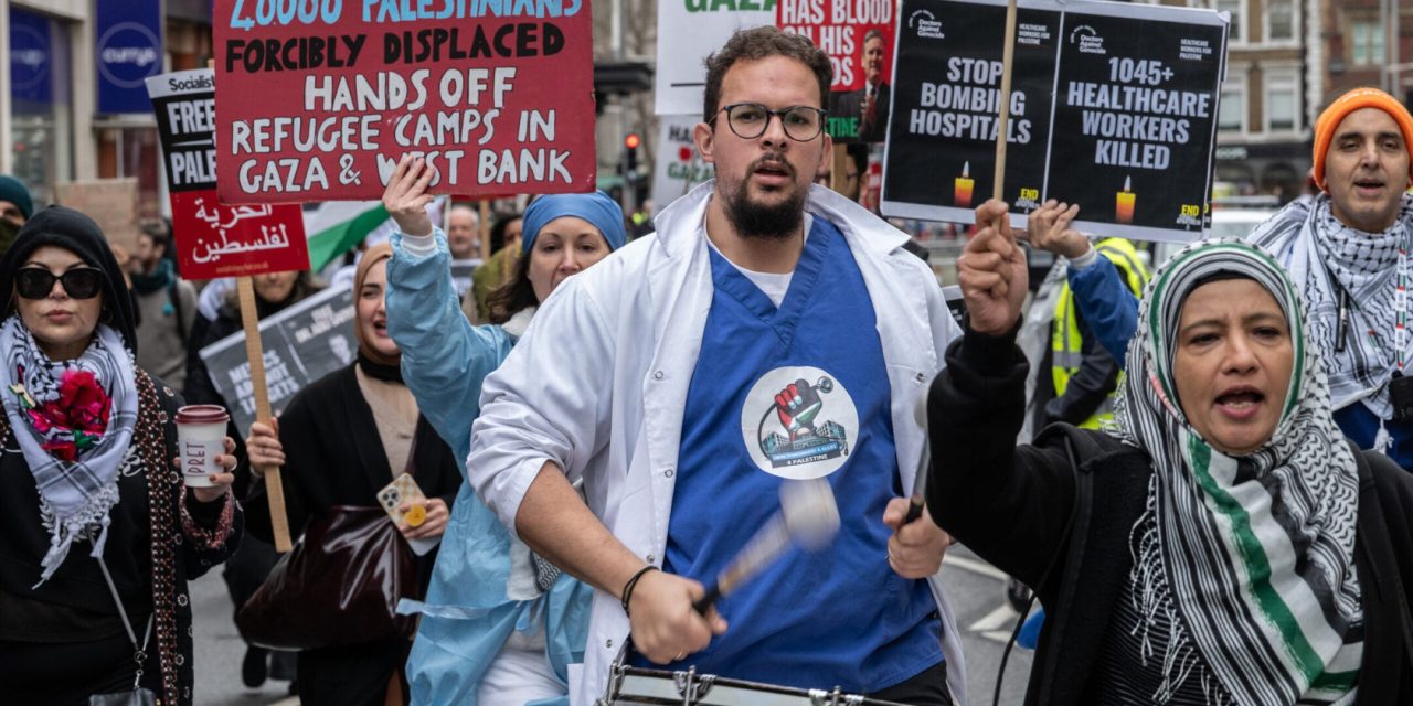 British government backs NHS antisemitism reforms that would restrict political symbols