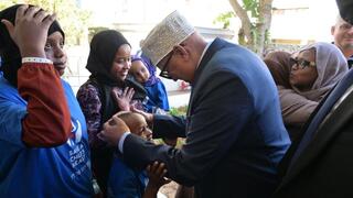 Somaliland president visits children receiving life-saving heart treatment in Israel