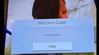 Travelodge apologizes to Jewish guest over ‘Free Palestine’ message on hotel TV