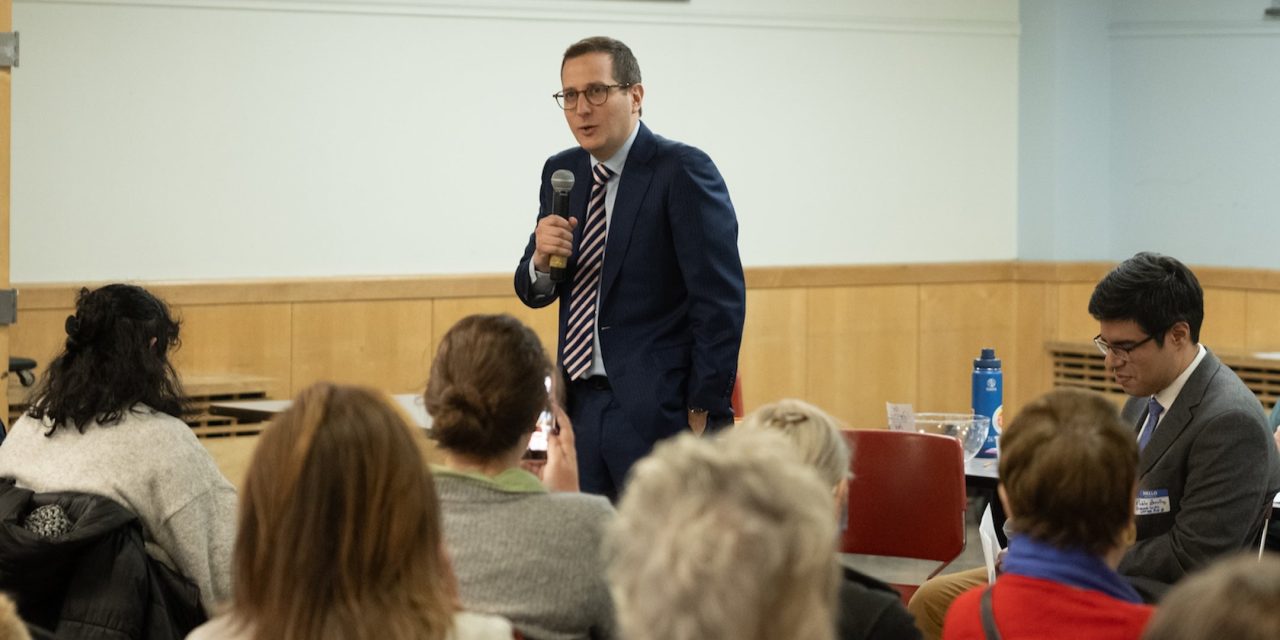 Micah Lasher ramps up outreach to Jewish voters ahead of NY-12 primary