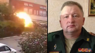Russian general reportedly killed in car blast near Moscow