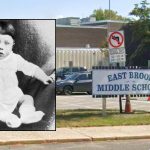 Hitler appears in the baby photos section of a New Jersey middle school
