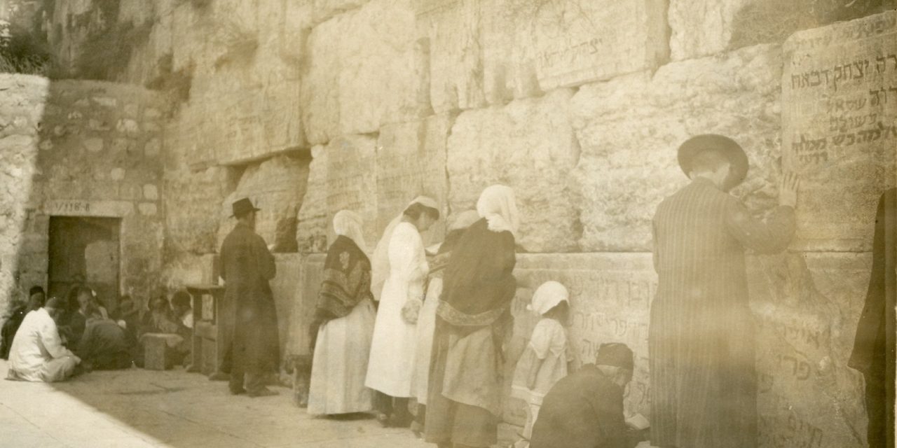 A century-old Jerusalem photo album sparks search for forgotten images of the Western Wall