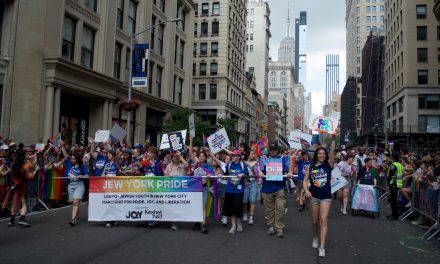 A tale of two marches: LGBTQ Jews face cheers and heckles at NYC Pride