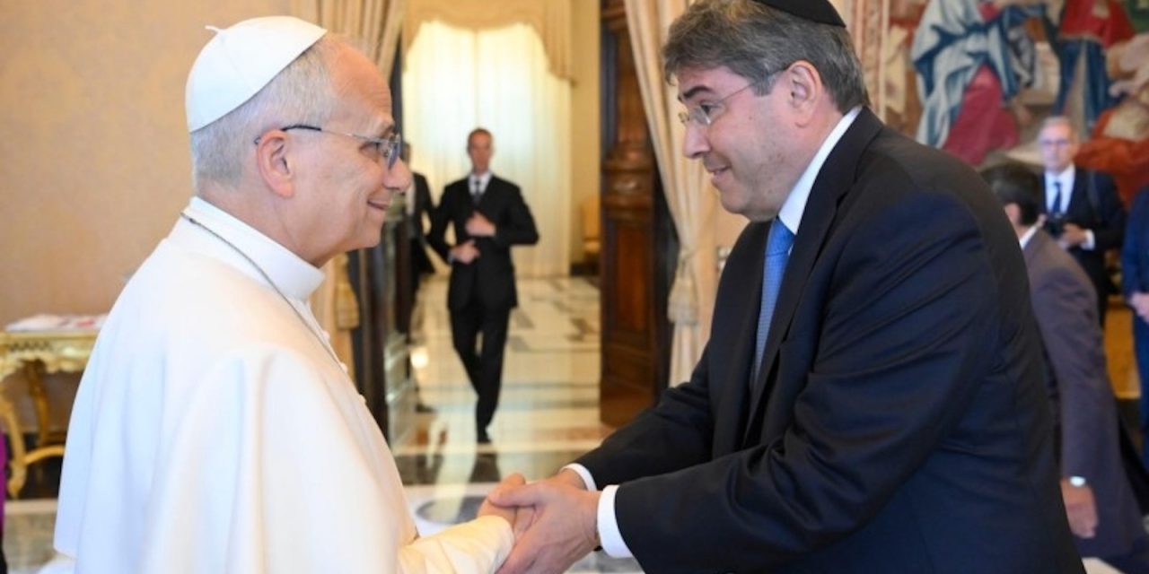 66 years after its last Vatican visit, New York’s Jewish federation returns to meet Pope Leo XIV
