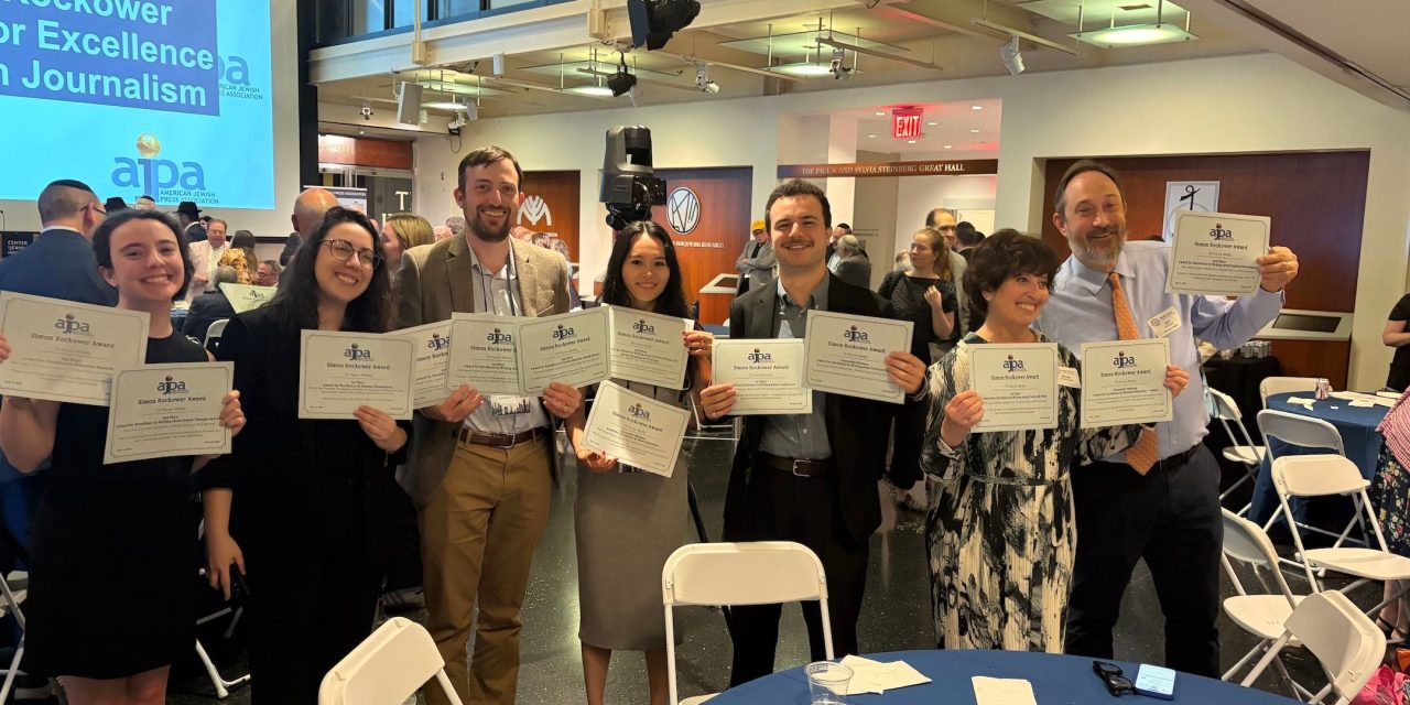 70 Faces Media wins 27 Simon Rockower Awards for Excellence in Jewish Journalism