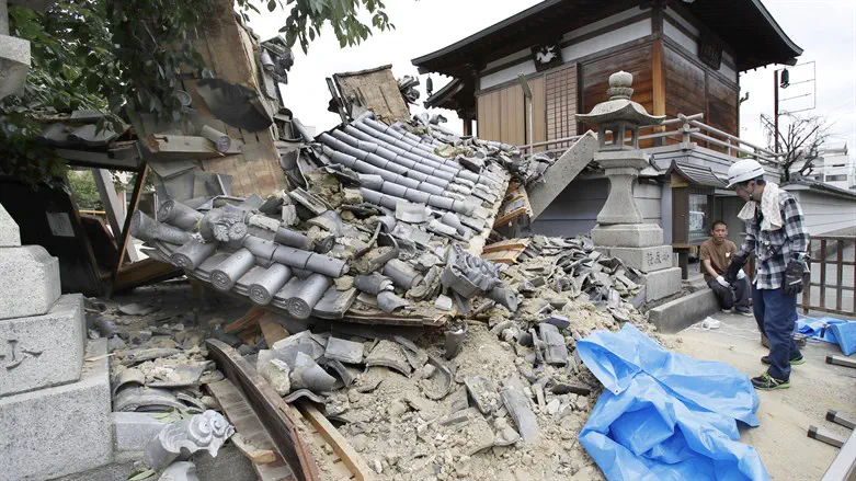 Mall, bridge collapse: Dead and trapped after powerful earthquake in Japan