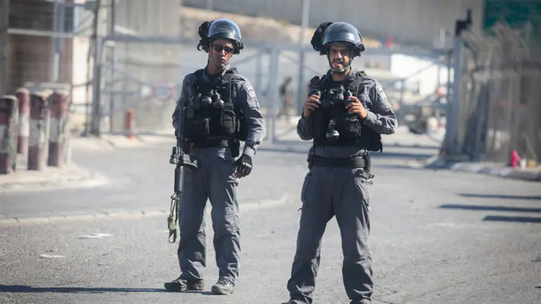 Unusual incident at Qalandiya Crossing