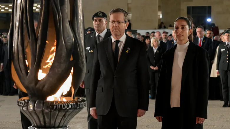 President Herzog addresses state memorial ceremony for Theodor Herzl