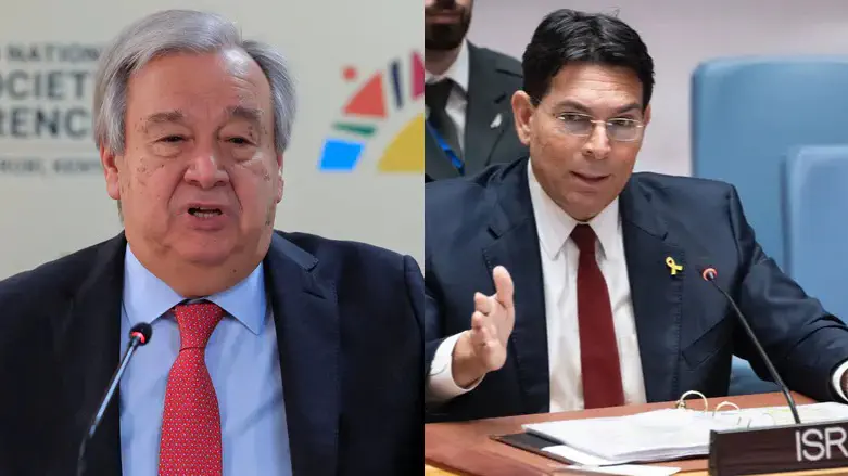 ‘Appropriate to mourn a dictator?’: Danon rips Guterres over condolences to Iran