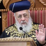 Leading Sephardic rabbi takes aim at Netanyahu