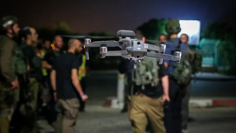 Drone lands near Ben Gvir’s home
