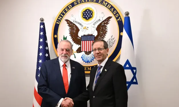 ‘Beacon of liberty’: Herzog salutes America, thanks Trump