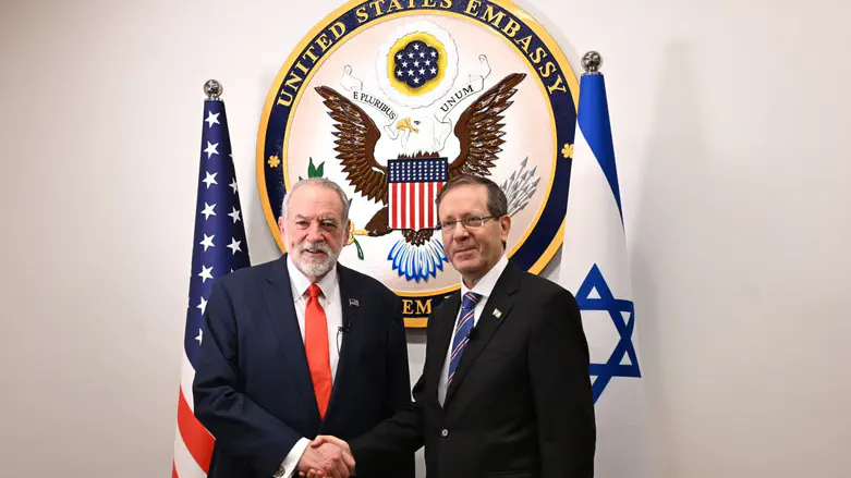 ‘Beacon of liberty’: Herzog salutes America, thanks Trump