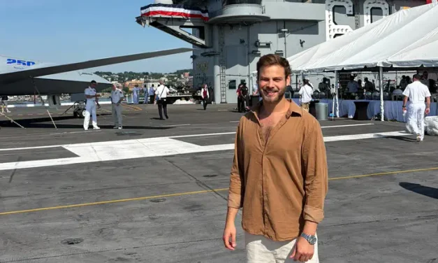 250th Independence Day | Captivity survivor Alon Ohel performs aboard USS Nimitz