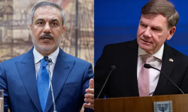 German FM slams Turkey’s claims that Israel is a ‘burden’
