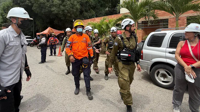 IDF delegation launches national plan to rebuild earthquake-hit areas in Venezuela