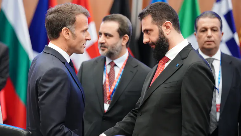 Macron lands in Damascus in historic visit to post-Assad Syria