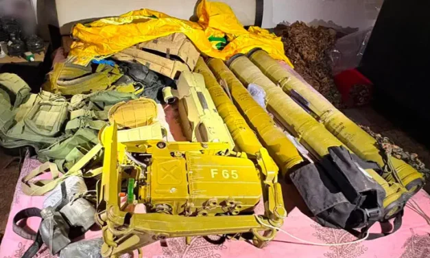 Footage from Lebanon: Civilian bedroom turned into arms cache