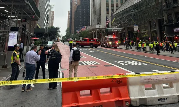 Israeli Consulate in New York evacuated amid fears of nearby building collapse