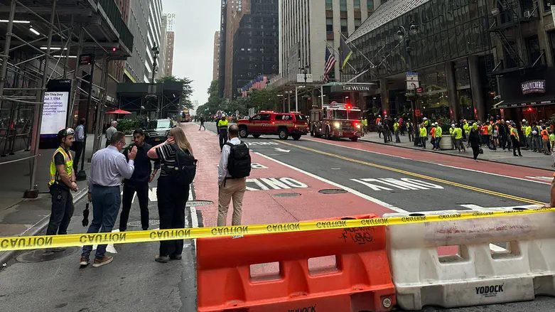 Israeli Consulate in New York evacuated amid fears of nearby building collapse