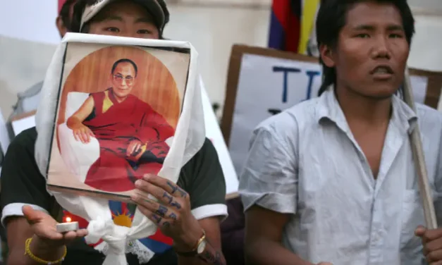 If the Tibetans shouted “Intifada”, would anyone hear them?