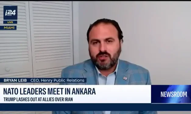 American TV commentator: President Trump is going to continue to stand with Israel