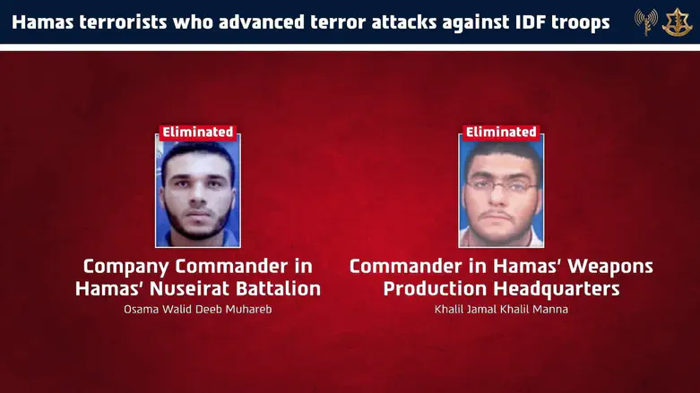IDF eliminates Hamas commanders in Gaza