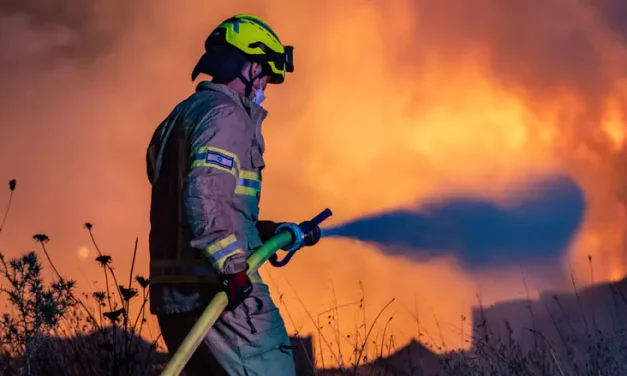 Havat Gilad evacuated as wildfire reaches homes