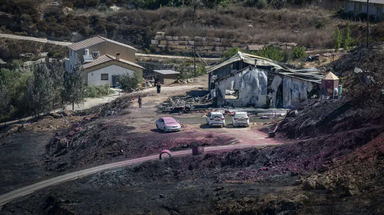 Two Arabs arrested over Havat Gilad wildfire